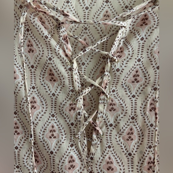 Guess Y2K cotton tunic top size M Hippie Boho - Picture 6 of 15